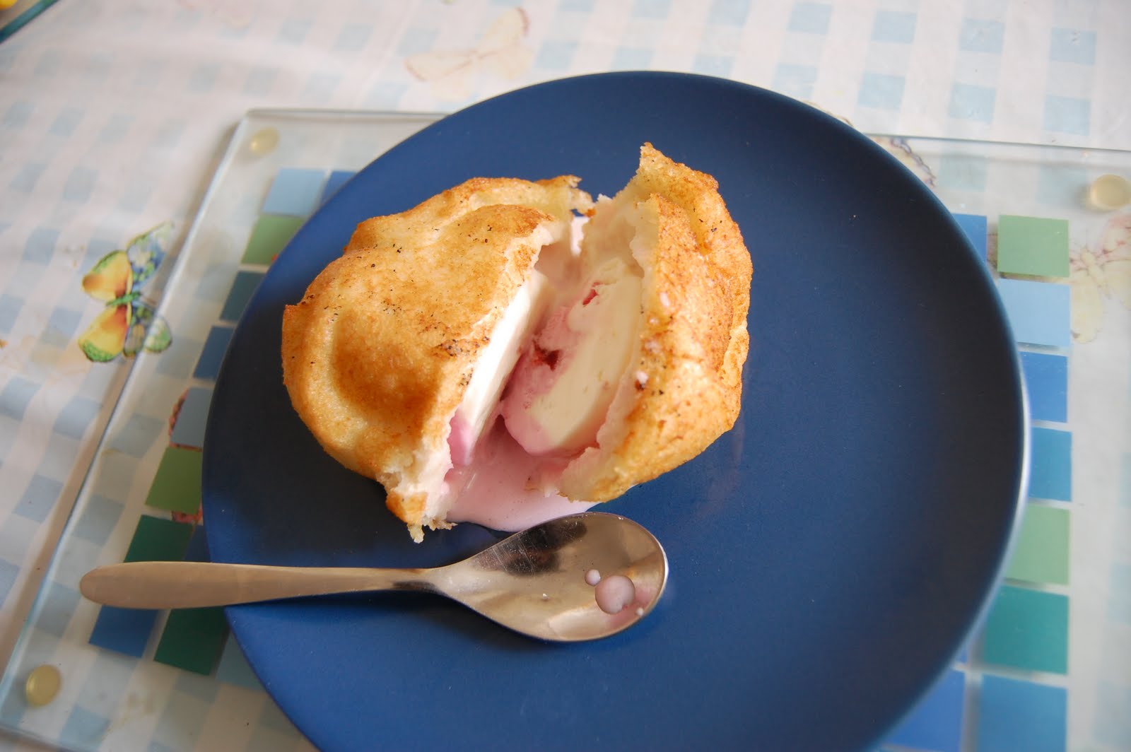 Recipes from the World Deep fried icecream