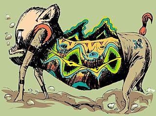 el aerolardo: Chancho marino