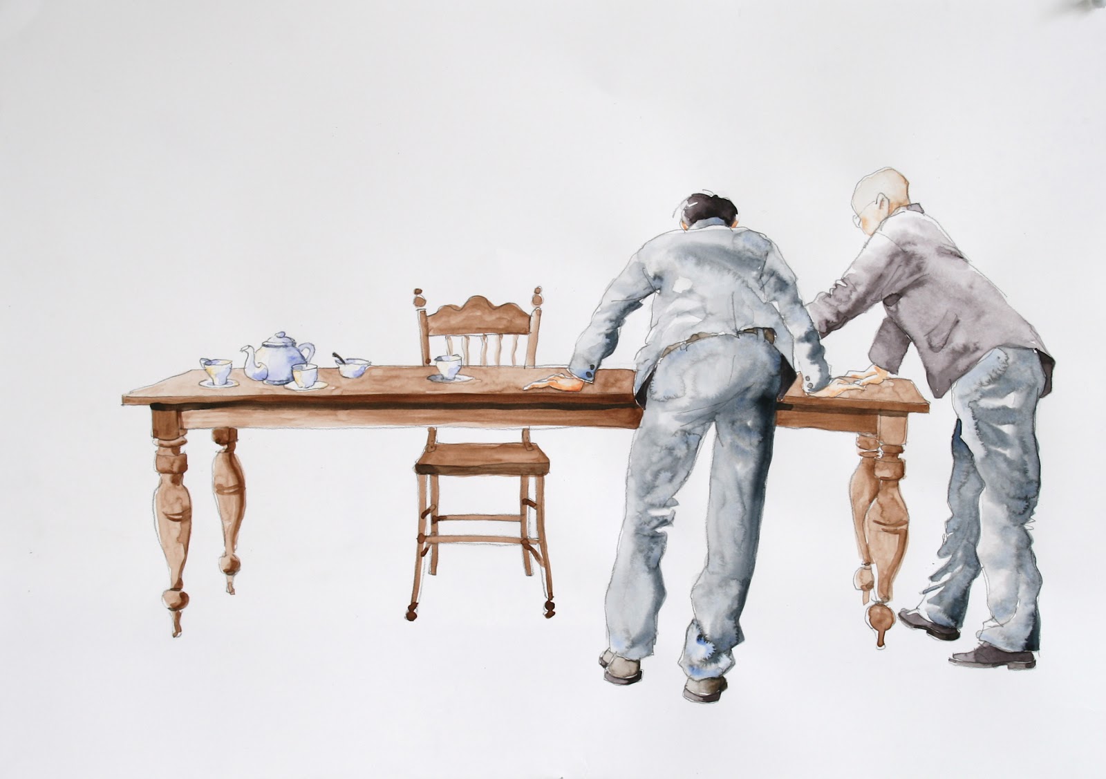 undercoat The Three Wise Men of Kurow