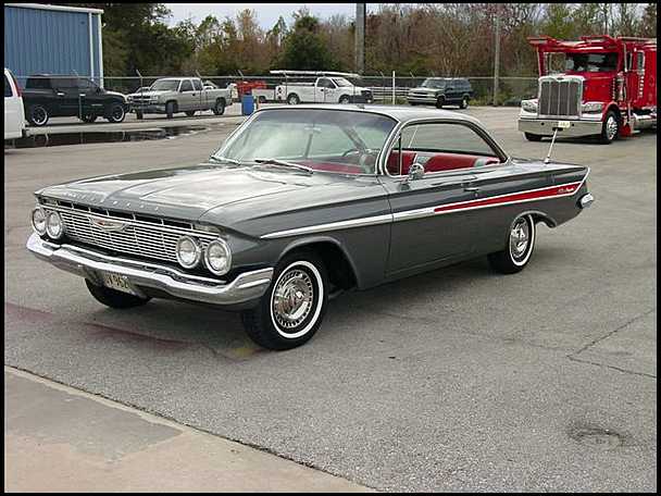 Muscle Cars L 233 Gendaires La 1961 Chevrolet Impala Ss 409