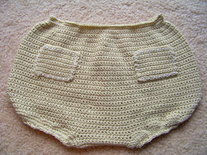 crochet d lane Custom Baby Bloomers