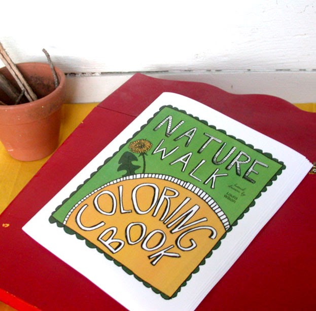 we wilsons Nature Walk Coloring Book