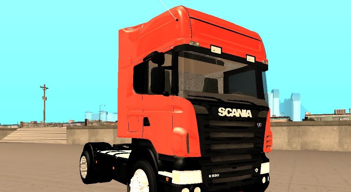 Scania R580 V8 Topline + Som - MixMods