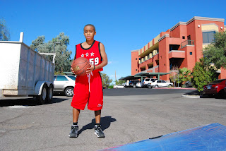 Bryce Goodwin adidas Jr. Phenom Camp 4th grader In 6th Grade Division