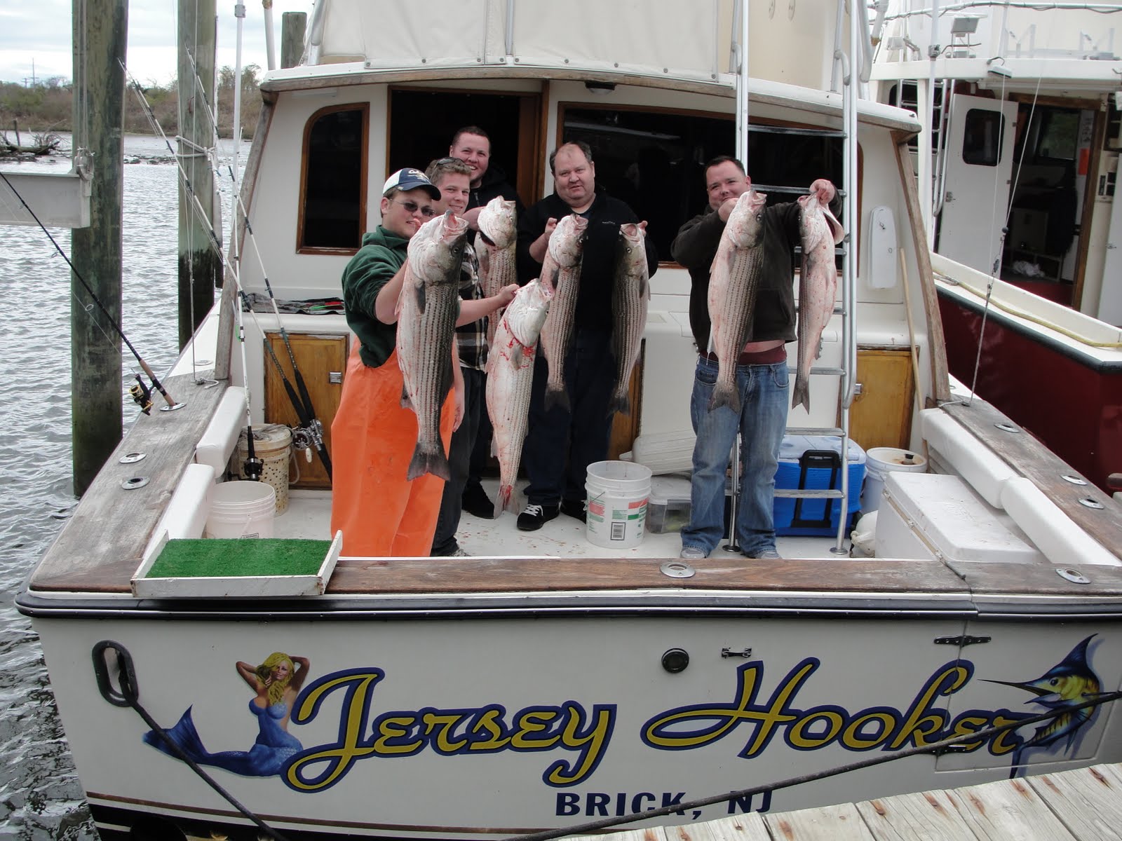 New Jersey Fishing Charters New Jersey Striper Charters Striped Bass