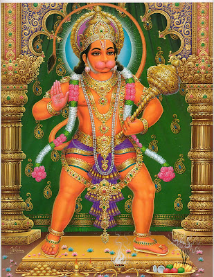 wallpaper of hanuman god. pawan putra hanuman god for