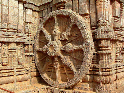 Konark Sun Temple Chariot Wheel Picture