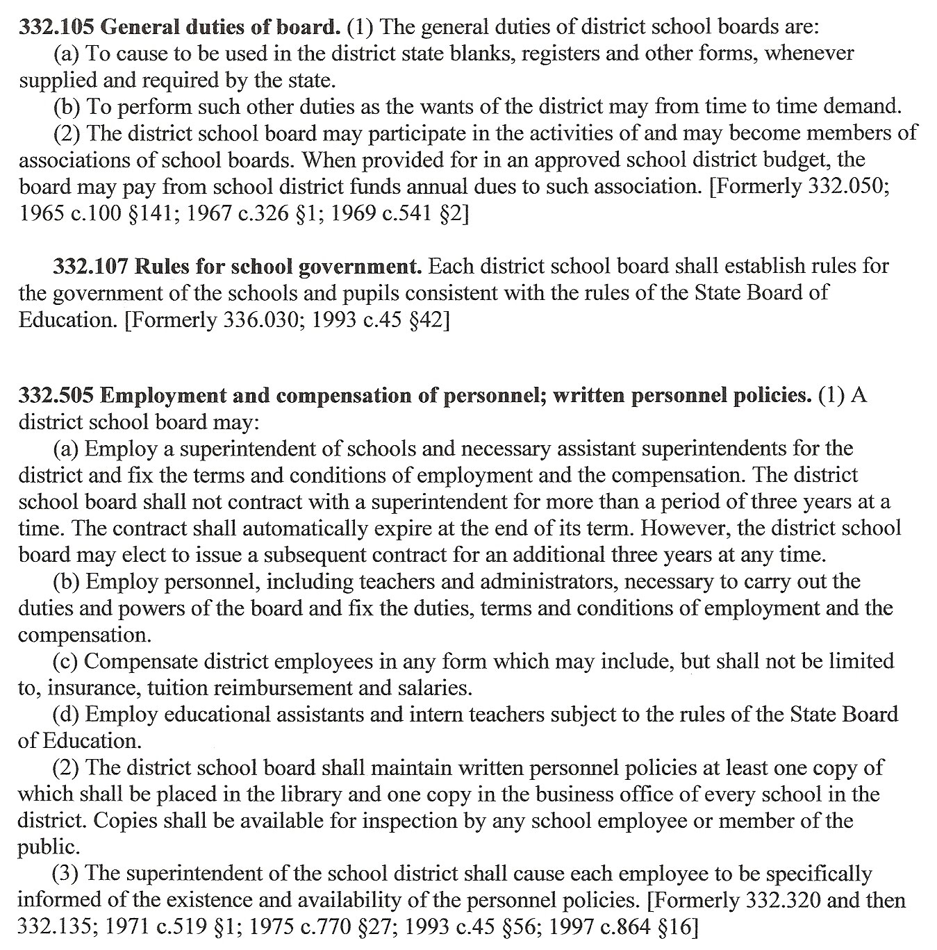 The Central Advocate Duties of the Board