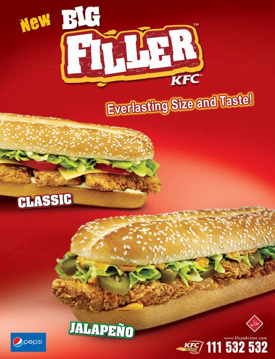 New Big Filler by KFC ~ Advertising Today