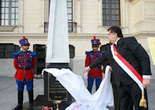 Obelisco en memoria de 4,357 peruanos devela Presidente de la República
