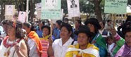 Huánuco, Enero 2009: Iglesias evangélicas abren módulos de apoyo al RUV