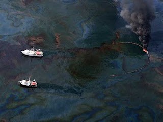  Mancha de óleo no Golfo do México (Foto: Eric Gay/AP)