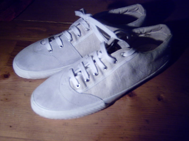 Jeremy Stanford / Tezla Shoes: Vintage linen shoes