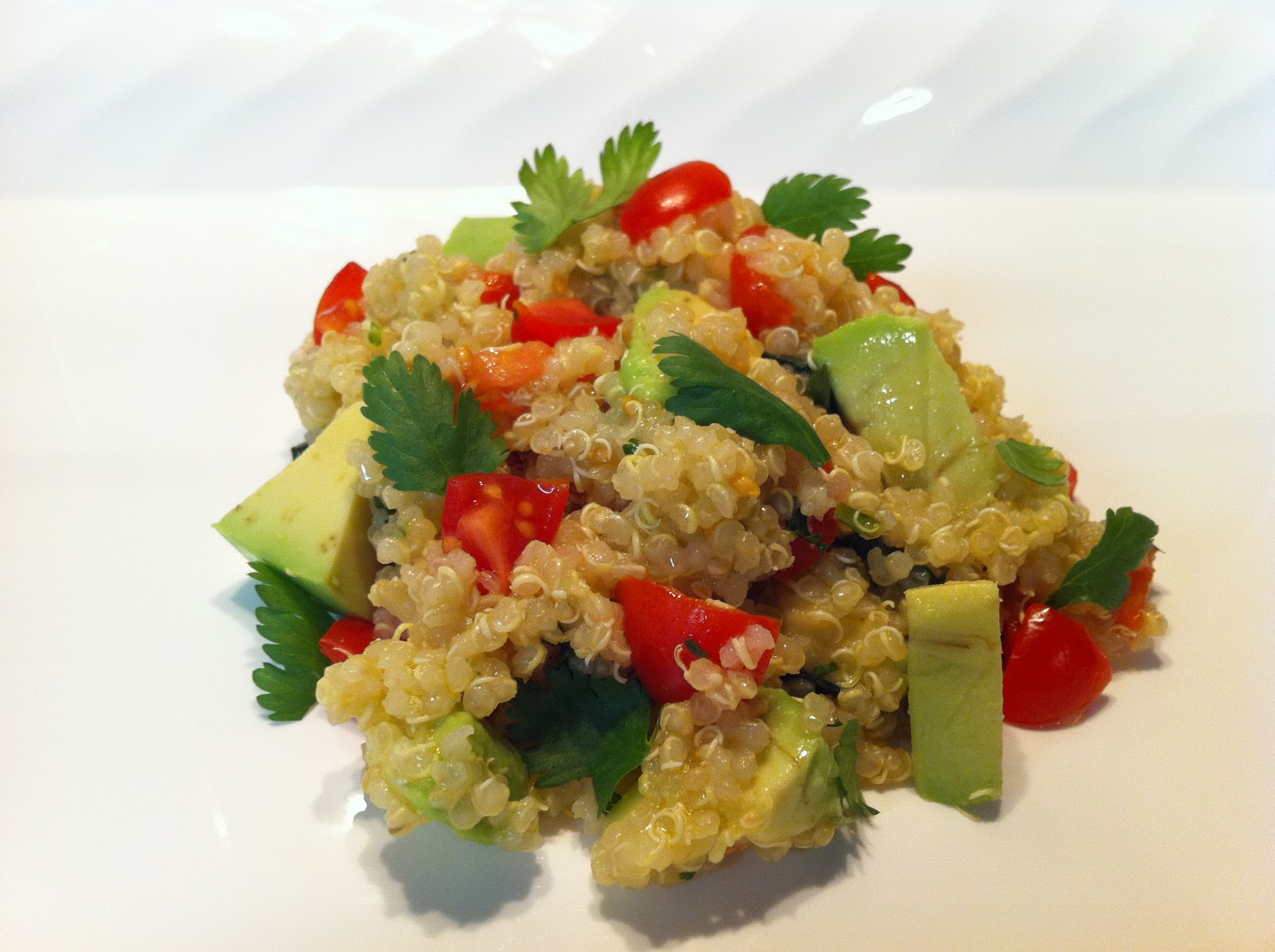 A Recipe Blog: Amazing Quinoa Avocado Salad