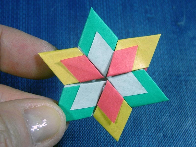 Down to Earth Creations Origami Star of David