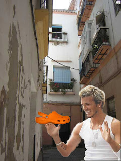 PILLADO!! BECKHAM COMPRANDO CHANCLAS CALETERAS EN LA PASQUÍN - no normal