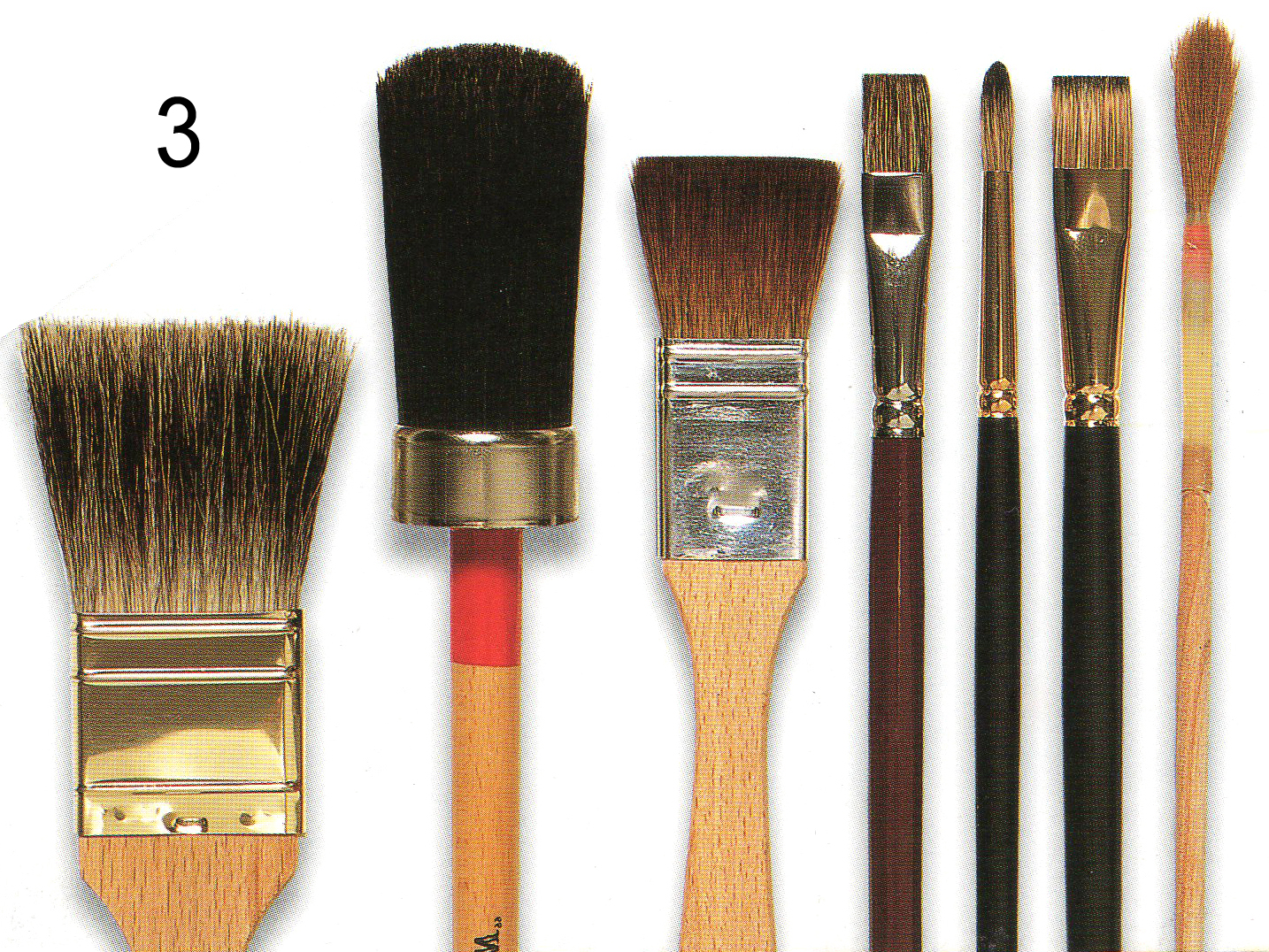 Set Di Pennelli Xin Bowen Per Acquerello E Pittura Acrilica Con Manico In Legno Nero Opaco E Setole In Nylon, 9 Pezzi, Zhejiang