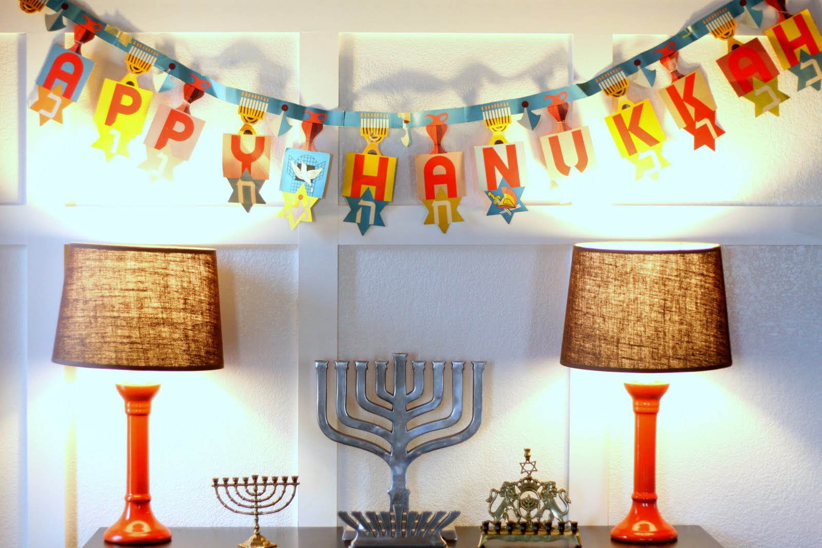 September the March Hanukkah Decorations