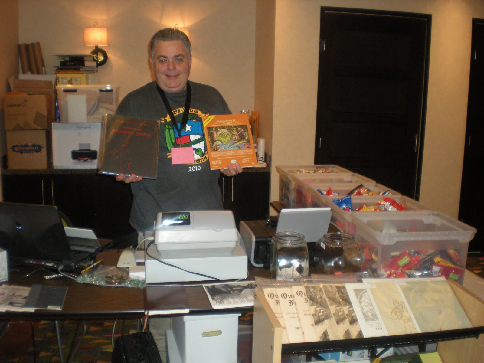 The Contemptible Cube of Quazar: North Texas RPG Con Photos