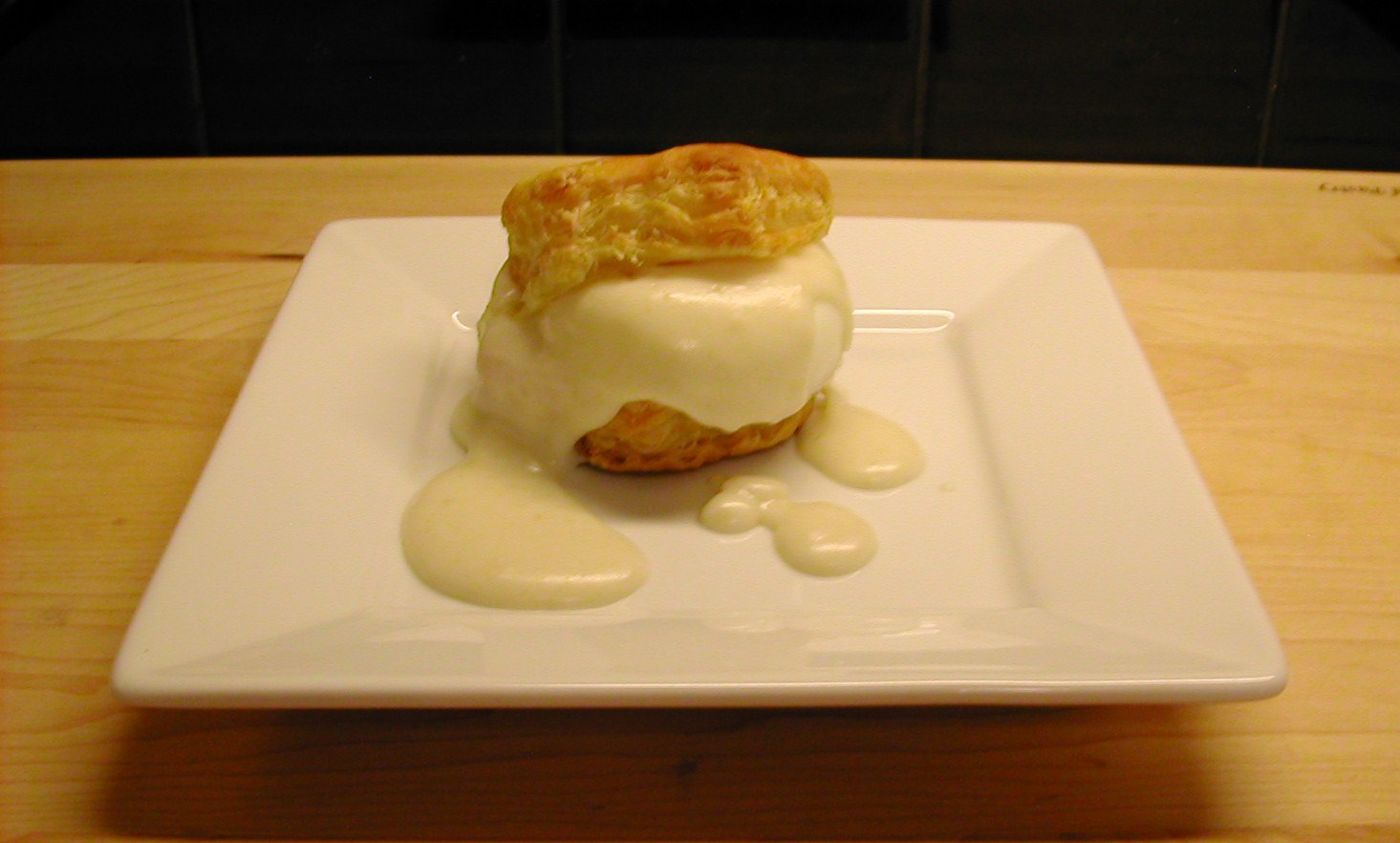Cooking Tip of the Day Recipe Poached Eggs in Puff Pastry Shells with