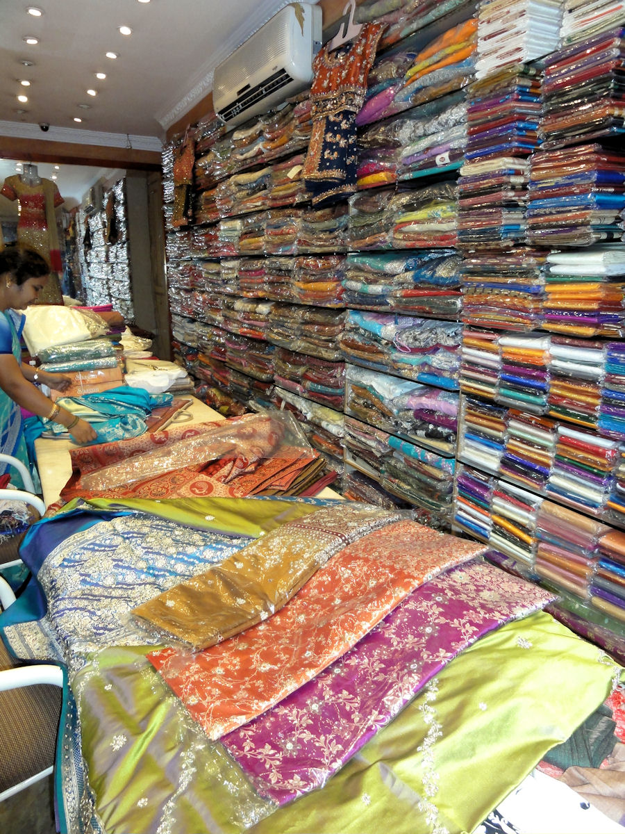 Sue Reno Studio Mysore Silks, from the factory