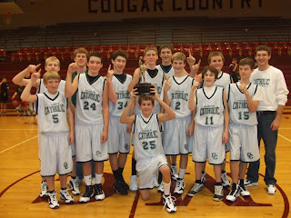 basketball mclean tournament school 8th middle owensboro catholic boys grade schools defeated 14th ocms won boy november team they