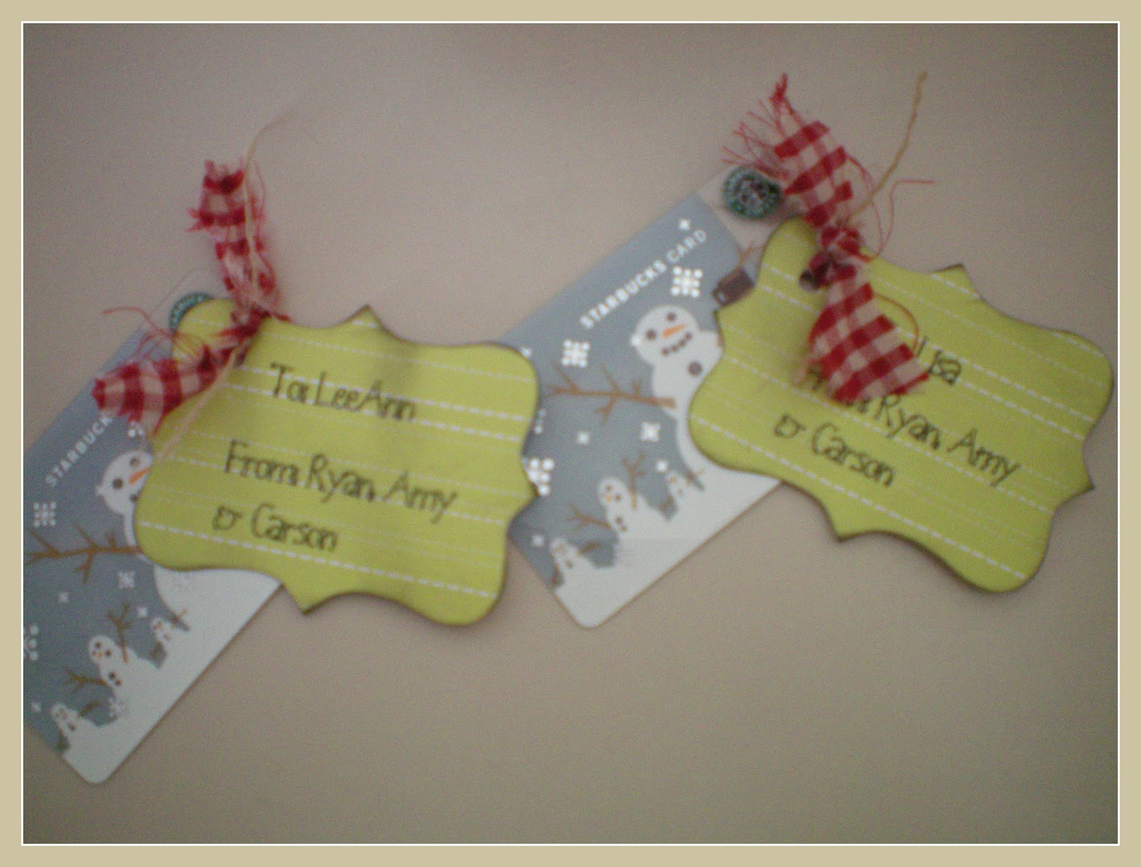 The crafty side of life A Cute & Easy Idea for Giving Gift Cards