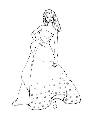 Barbie Coloring Pages Fashionista Swimsuit
