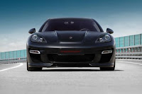 Porsche Panamera Stingray by TopCar, carbon gray color,