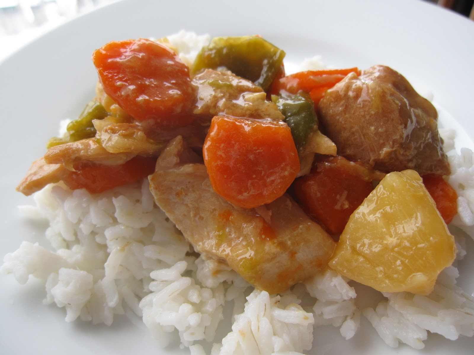 Fanksgiving Crock Pot Sweet and Sour Chicken