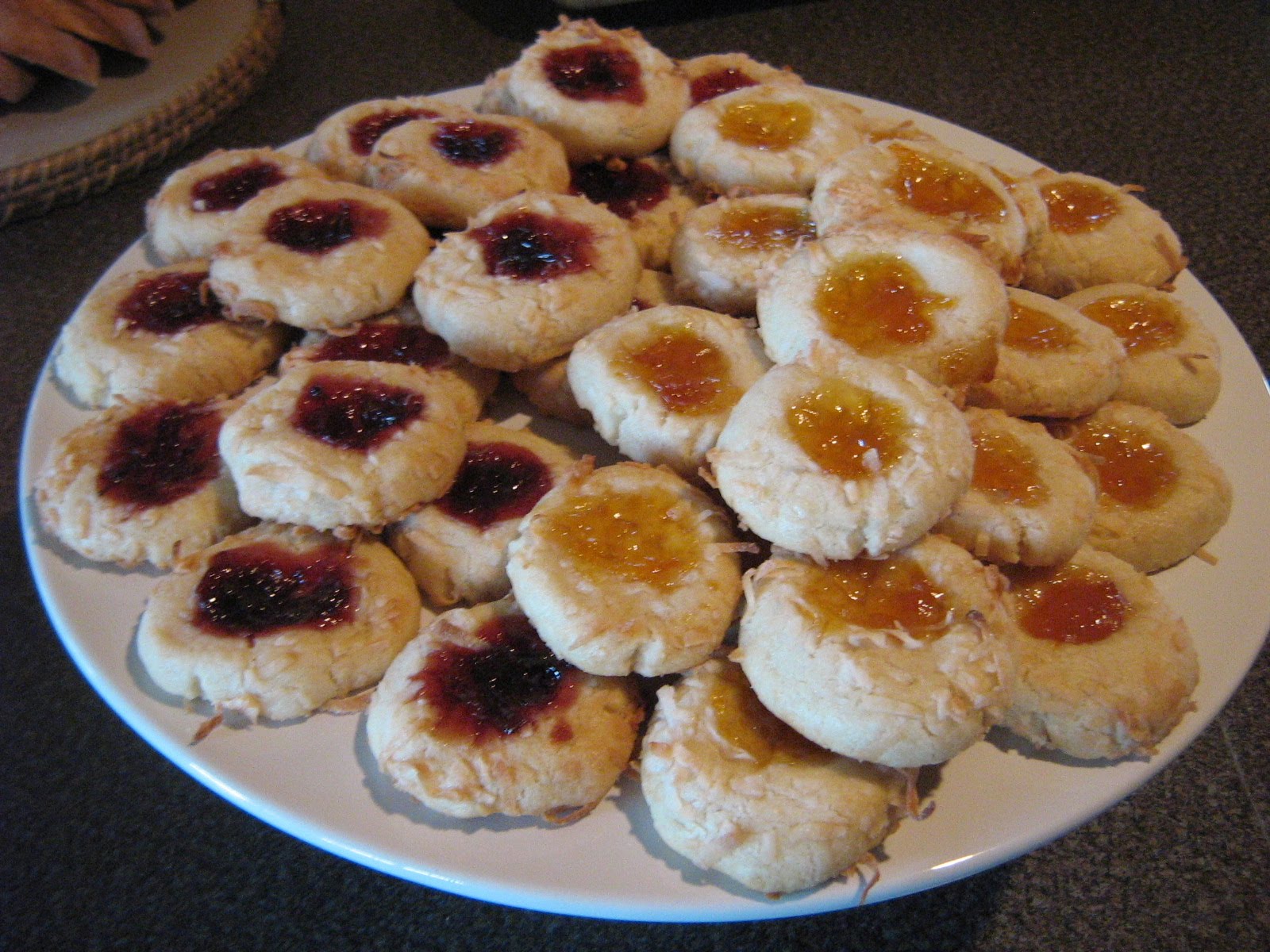 Janis Cooks Jam Thumbprint Cookies