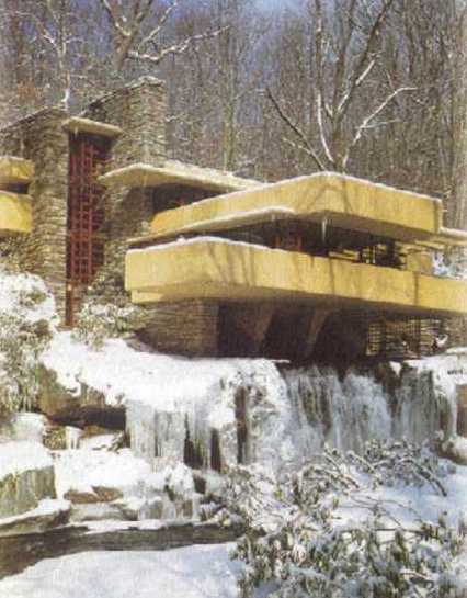 AD Classics Fallingwater House Frank Lloyd Wright ArchDaily