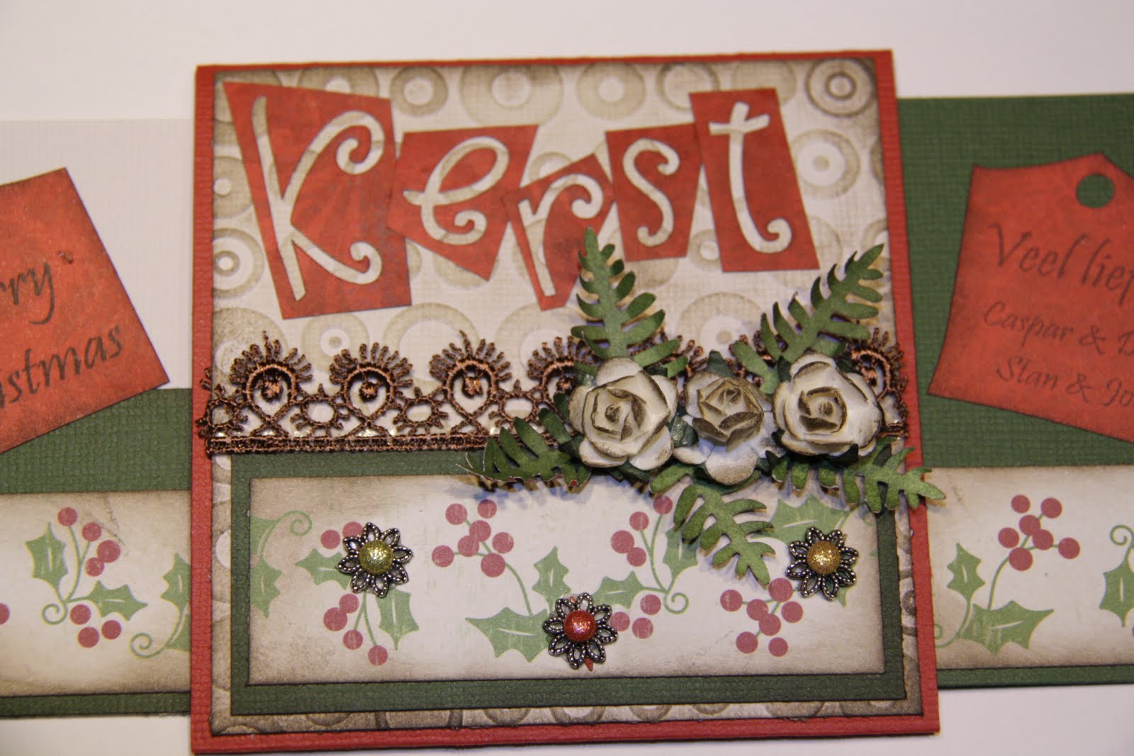 Mijn Scrapprojectjes 'Oude' kerstkaarten