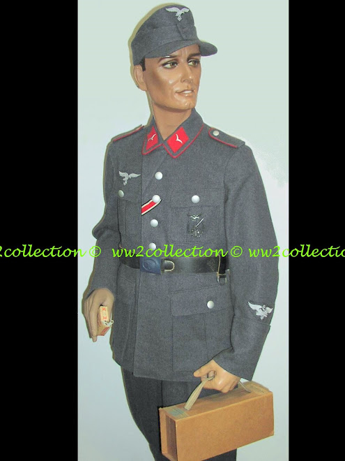 Display Mannequin with Uniform WW2 German Luftwaffe Flak EM Soldat