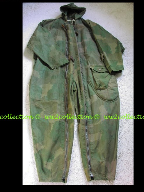 WW2 SOE Allies secret agent camouflage jump suit
