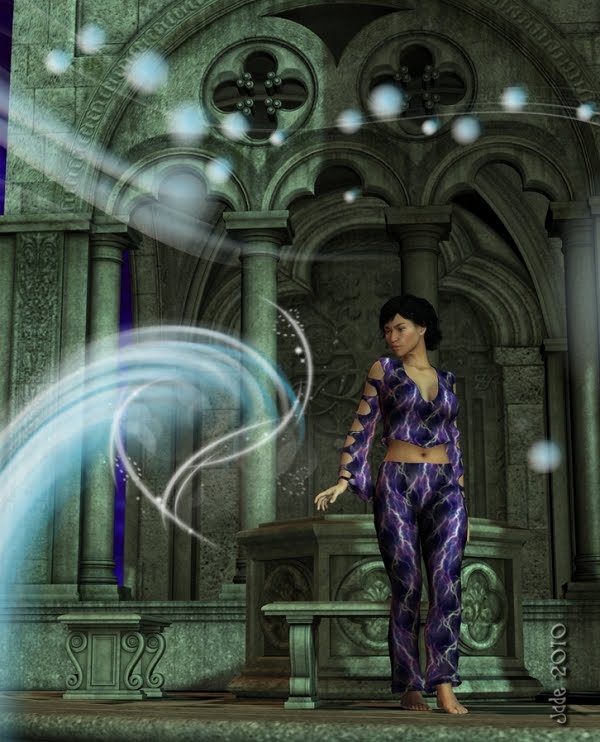 Adventures in 3D Fantasy art and GIMP brush effects