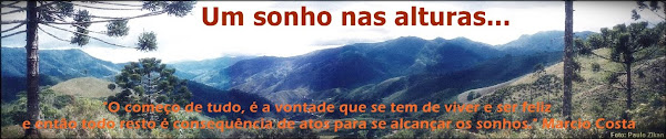 Um sonho nas alturas...