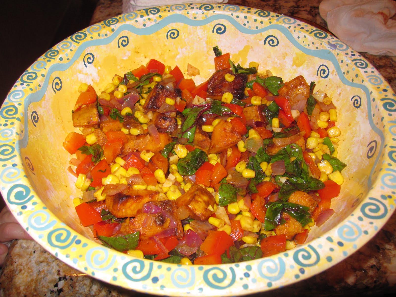 Meatballs For Sarah: Mexican Sweet Potato Salad