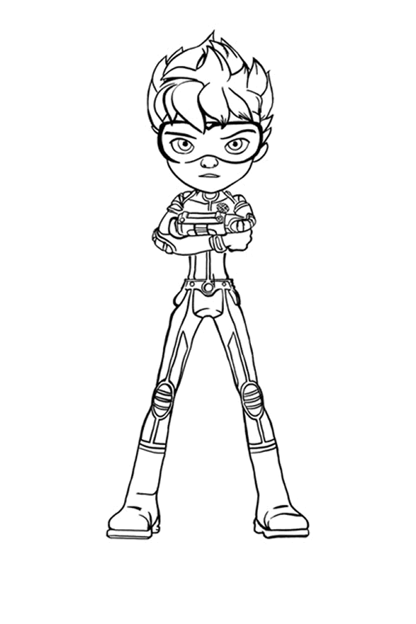 Monster Buster Club Coloring Coloring Pages