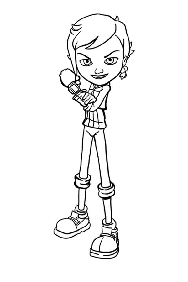 The Monster Buster Club Resources Monster Buster Club Coloring Pages
