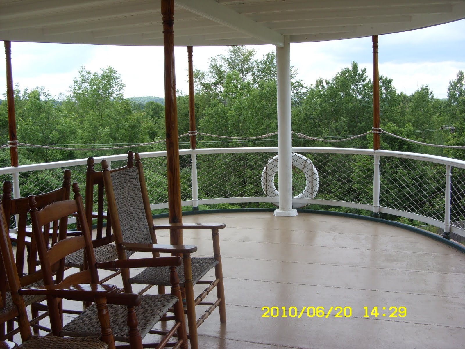 TB Teardrop Trailer Travels Aboard the Ticonderoga