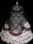 Spanish dress back view