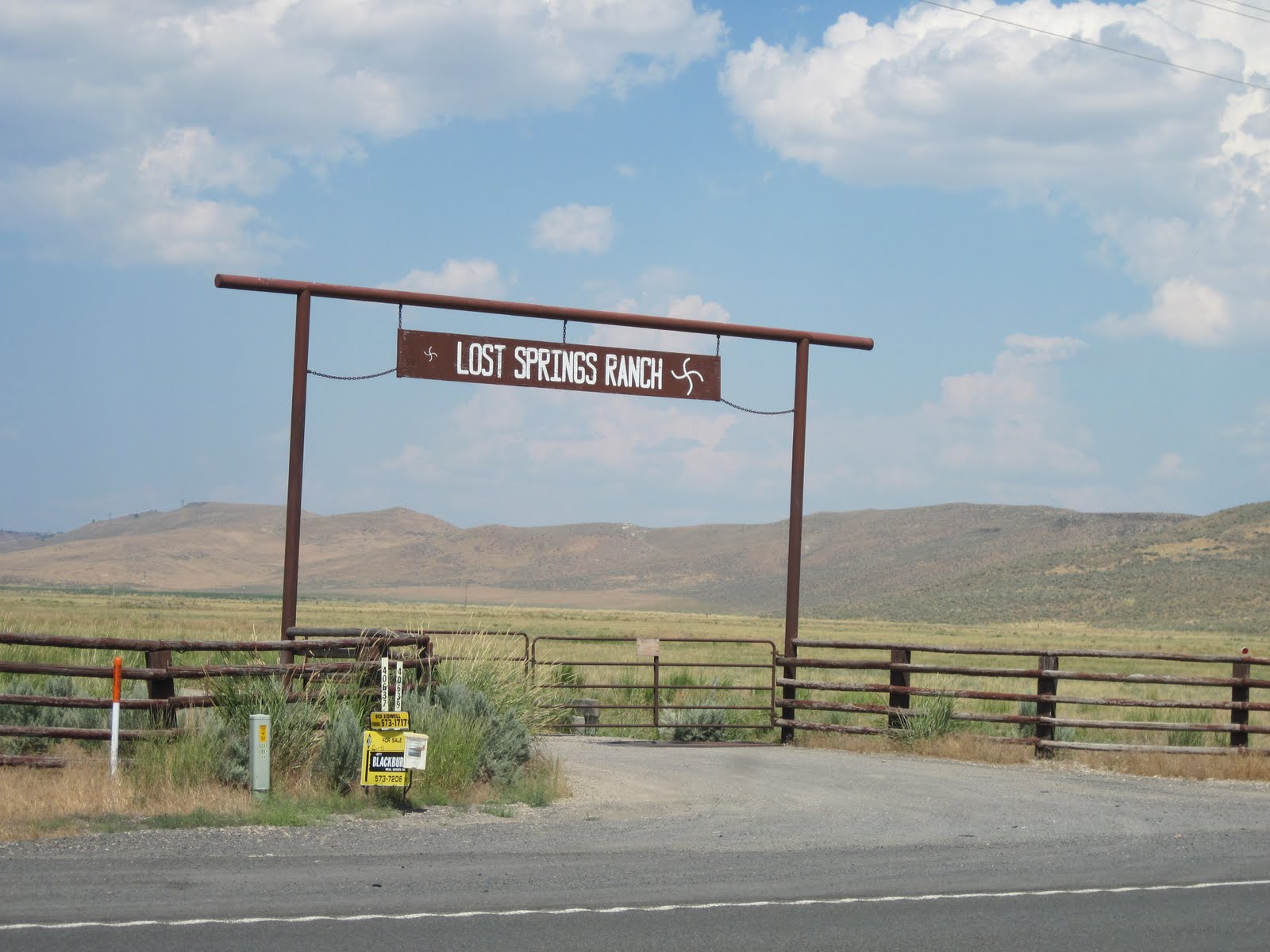 the tuckers Lost Springs Ranch in Burns Oregon