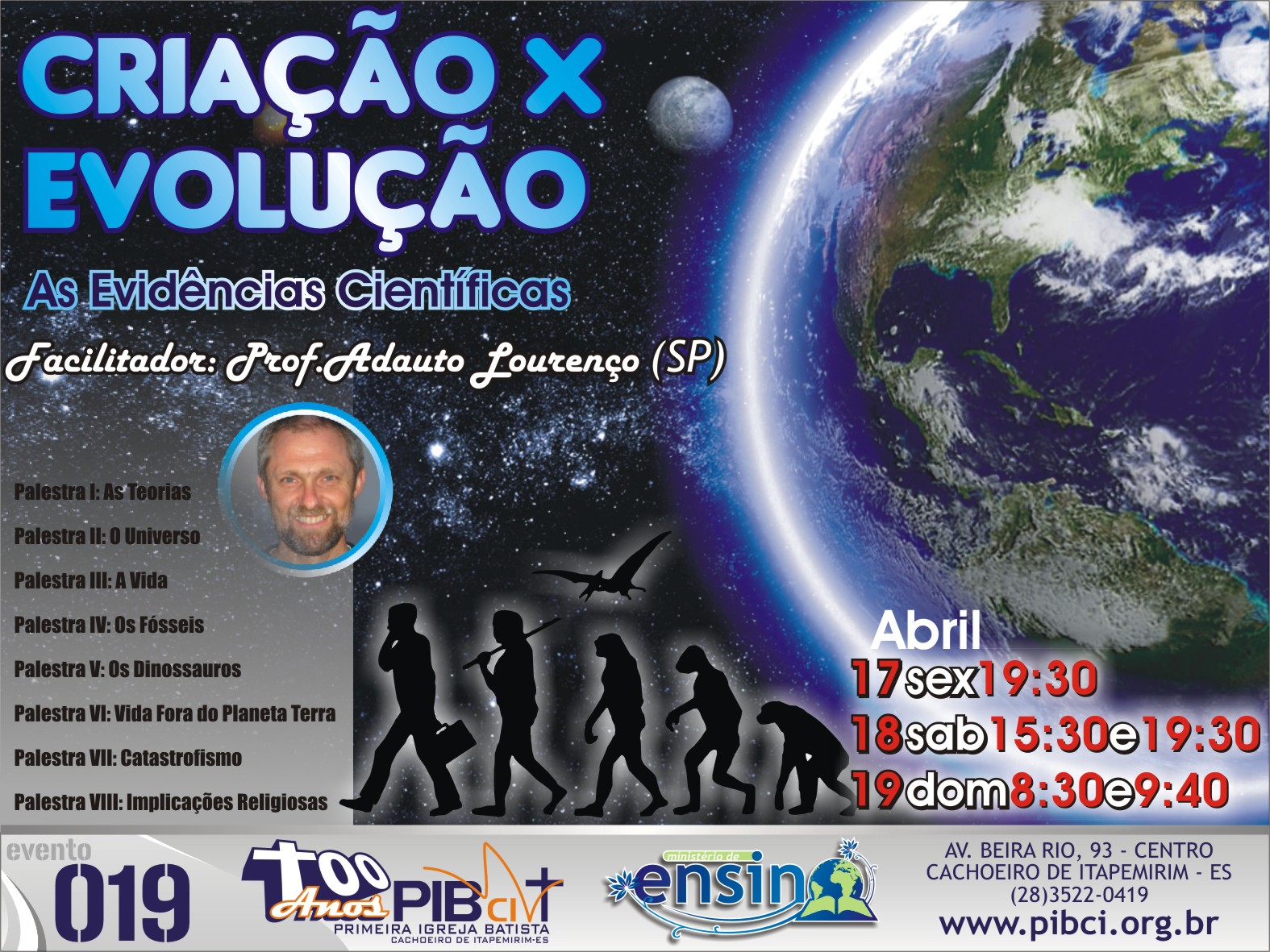 Divulgando Ciclo de Palestras Divulgando Ciclo de Palestras