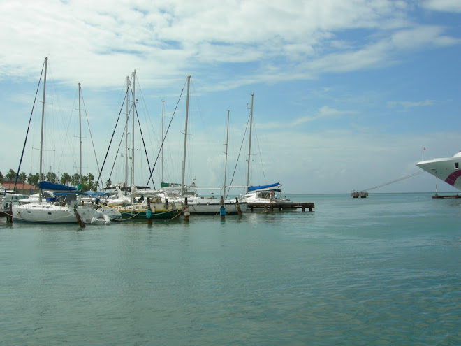 The harbour at Aruba