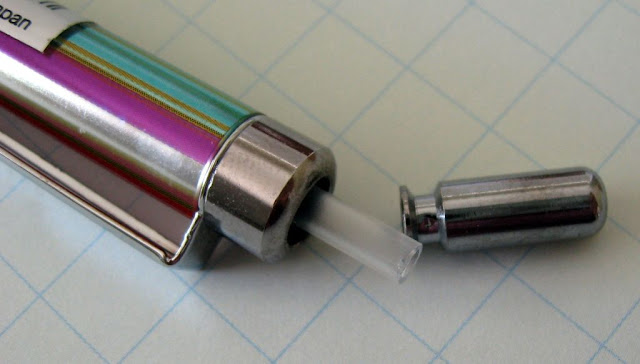 Pantone mechanical pencil top button