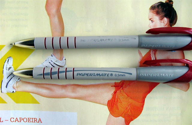 papermate flexgrip pencil graphics