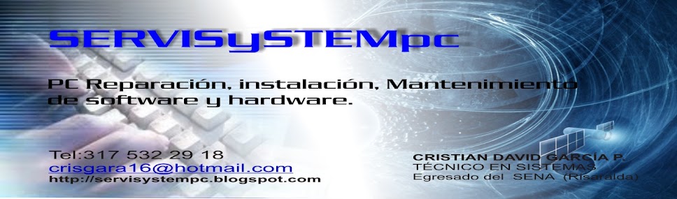 SERVICIO TÉCNICO EN COMPUTADORES