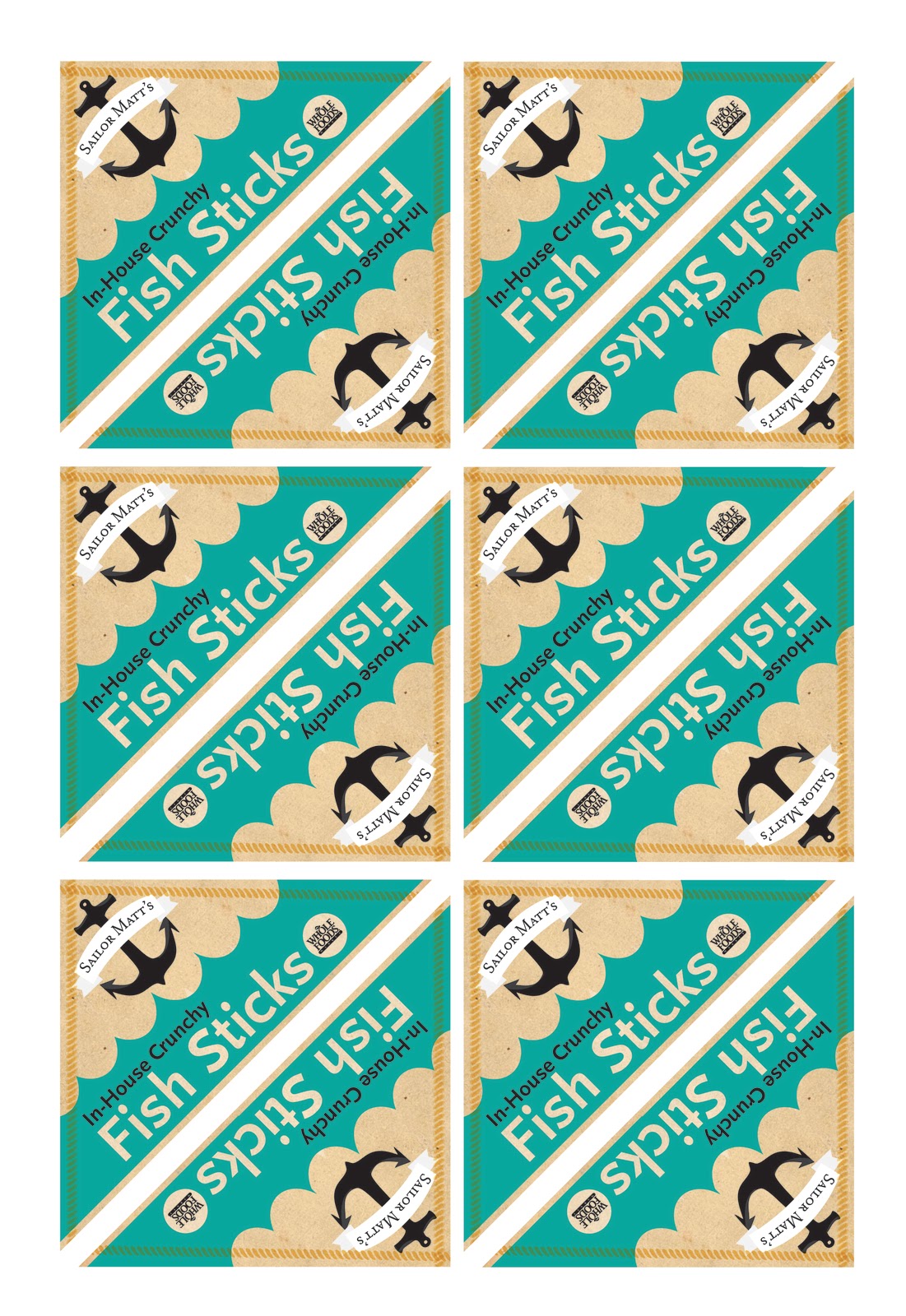 Doug Poole Illustrations&design: Sailor Matt Fish Stickers