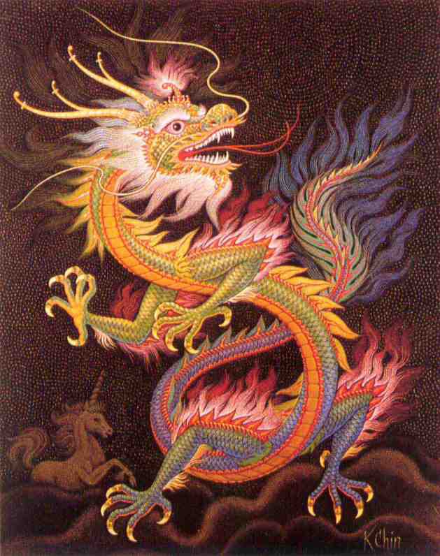 Chinese Dragon Yellow